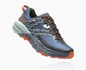 Hoka One One Women's Speedgoat 3 Waterproof Running Shoes Blue - AU XQEH